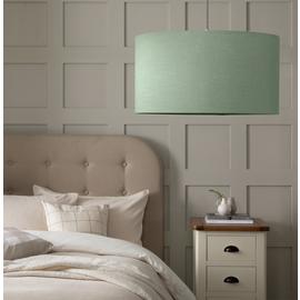 Habitat Linen Effect Easy Fit Lampshade - 49cm