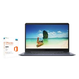 ASUS E406 14 Inch Celeron 4GB 64GB Cloudbook - Grey