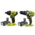 Ryobi R18PDID2-215S Cordless Drilling & Driving Starter Kit