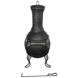 Argos Home Medium Steel Chimenea