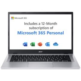 Acer Aspire 3 14in i3 4GB 128GB Laptop - Silver