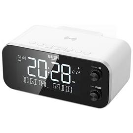 Bush Alta Dab+ Clock Radio - White