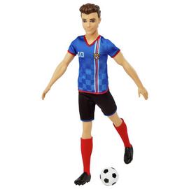 Barbie Ken Footballer Careers Doll - 30cm
