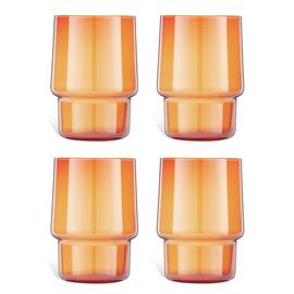 Habitat Stackable Set of 4 Tumbler Glasses