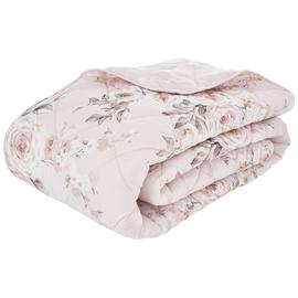 Catherine Lansfield Canterbury Easycare Bedspread - Blush