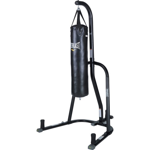 Punching bag store and stand