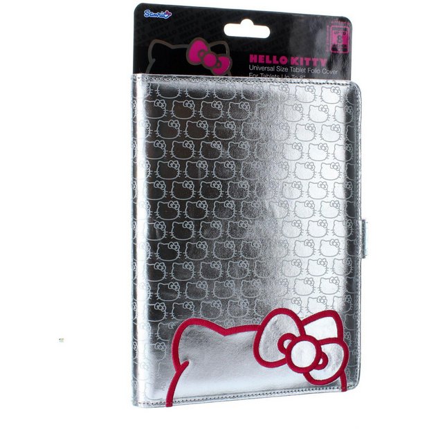 Buy Hello Kitty Silver Foil 8 inch Tablet Case at Argos.co.uk Your