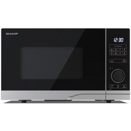 Sharp 900W Standard Microwave YC-PS254AU-S - Silver