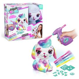Airbrush Plush Puppy