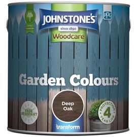 Johnstones Garden Colours Matt Paint 2.5L - Deep Oak