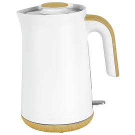 Cookworks WK8535AEH Scandi Style Kettle - White