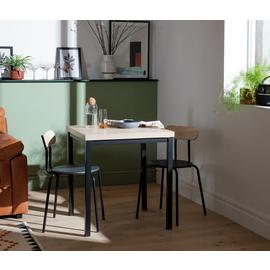 Habitat Zayn Wood Effect 2 Seater Dining Table - Natural