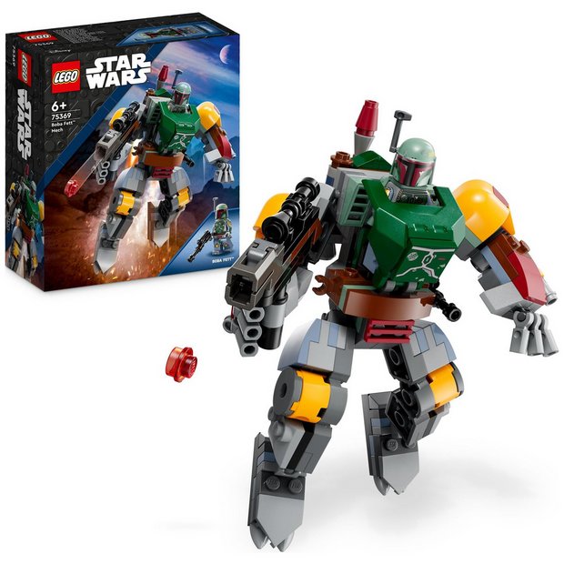 Buy LEGO Star Wars Boba Fett Mech Figure Building Toy Set 75369