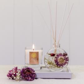 Stoneglow Candles Medium Boxed Candle - Jasmine & Amber