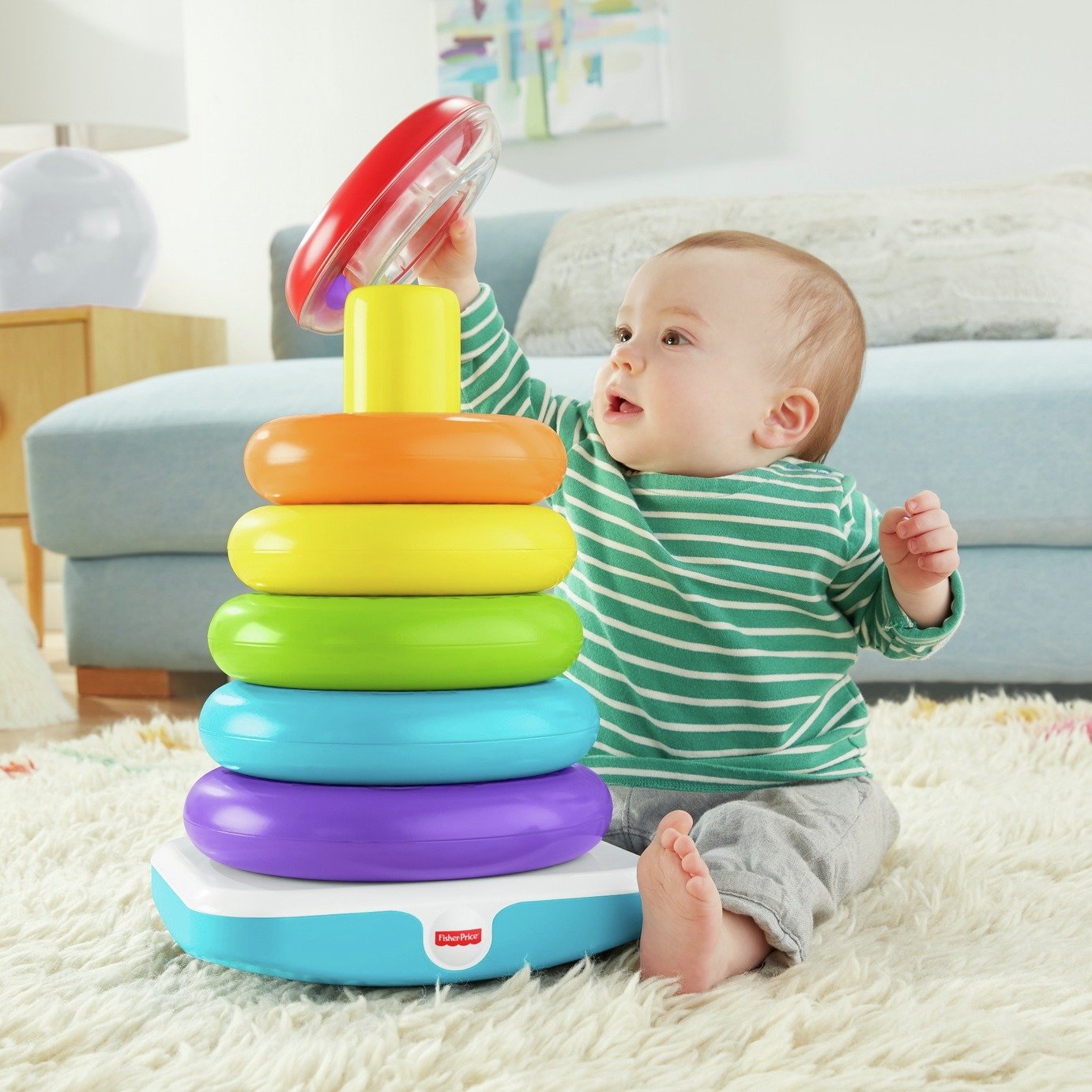 stacking rings toy argos