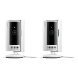 Ring Indoor Camera 2nd Gen - White Security Camera - 2 Pack