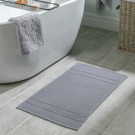 Habitat Organic Waffle Patterned Bath Mat