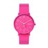 Skagen Kulor Neon Pink Silicone Strap Watch