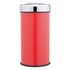 Argos Home 30 Litre Round Kitchen Press Top Bin - Red