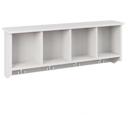 GFW Kempton 92cm Wall Rack - White