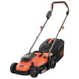 Black + Decker 33cm Cordless Rotary Lawnmower - 36V