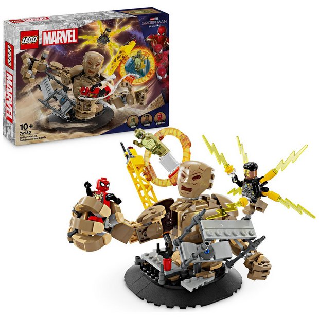 Buy LEGO Marvel Spider Man vs Sandman Final Battle Set 76280