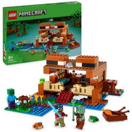 LEGO Minecraft The Frog House Toy with Animal Figures 21256