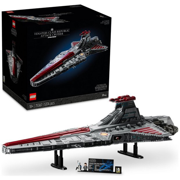 Buy LEGO Star Wars Venator Class Republic Attack Cruiser 75367 LEGO Argos