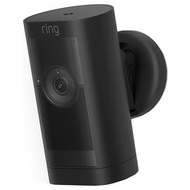 Ring Stick Up Cam Pro Battery Security Camera - Black