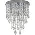 Argos Home Cristallo 4 Light Ceiling Fitting - Chrome