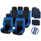 Streetwize Car Seat Cover and Mat Bundle Set - Black/Blue