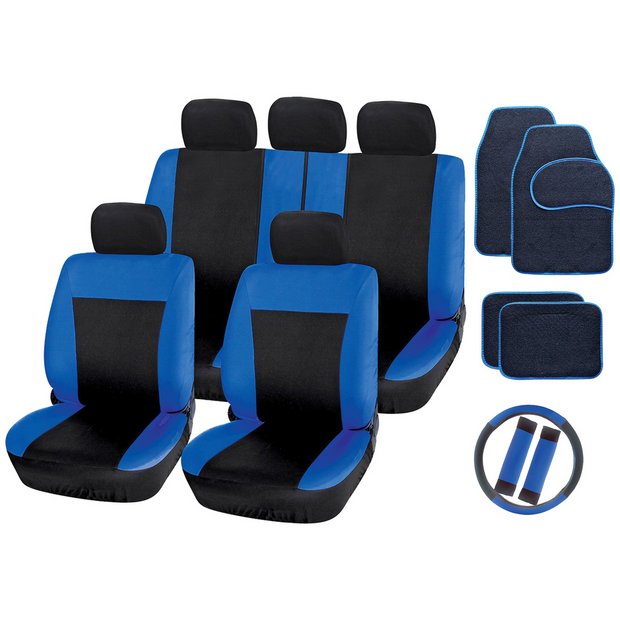 Leather car 2025 seat covers argos