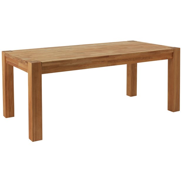 Buy Heart of House Hadlow Solid Oak 180cm Dining Table at Argos.co.uk