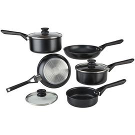 Ninja Zerostick Classic 5 Piece Aluminium Pan Set - Black