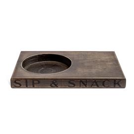 Argos Home Wooden Sip And Snack Tray