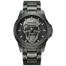 Police Flick Stainless Steel Grey Bracelet Watch