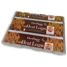 Fire And Flame 6pk Heat Logs