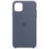Apple iPhone 11 Pro Max Silicone Phone CaseAlaskan Blue