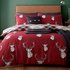 Catherine Lansfield Munro Check Stag Bedding Set - Single