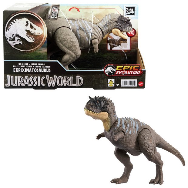 Buy Jurassic World Wild Roar Ekrixinatosaurus Dinosaur Figure