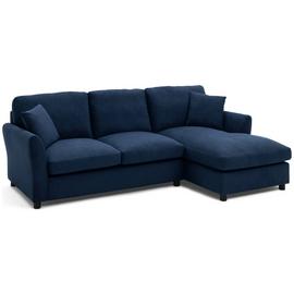 Argos Home Aleeza Fabric Right Hand Corner Sofa - Navy