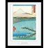 Japanese Art Hiroshige The Pine Beach Framed Print Wall Art