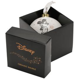 Disney Mickey Mouse Bauble - White