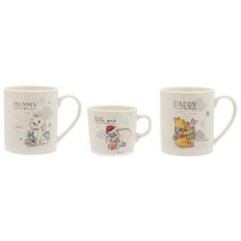 Disney Set of 3 Magical Beginnings Mum Dad And Baby Mug