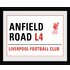 Liverpool FC Anfield Sign Framed Print
