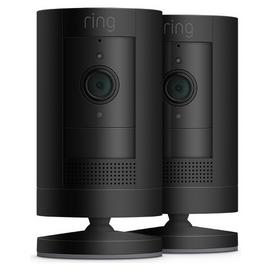 Ring Stick Up Cam Battery CCTV - Black - 2 Pack