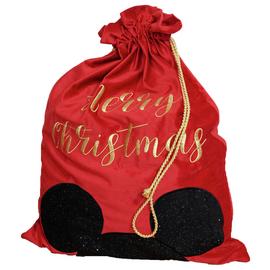 Disney Mickey Mouse Merry Christmas Gift Sack