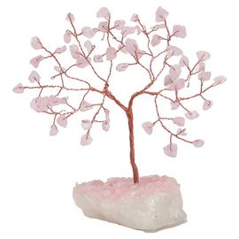 Serenity Rose Quartz Gemstone Tree