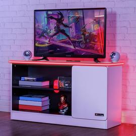 X Rocker Carbon Tek LED Media Unit