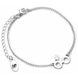 Harry Potter Sterling Silver Glasses Charm Bracelet